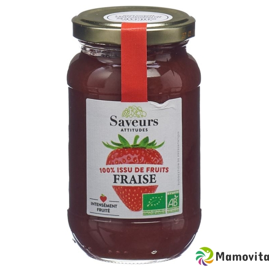 Saveurs Attitudes Konfitüre Erdbeere Ss Bio 310g buy online