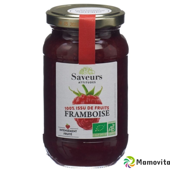 Saveurs Attitudes Konfitüre Himbeere Ss Bio 310g buy online