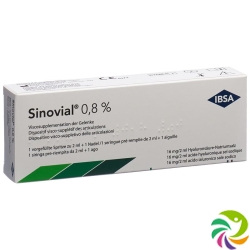 Sinovial Injektionslösung 0.8% Fertigspritze 2ml