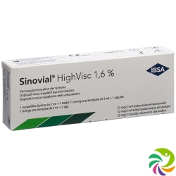 Sinovial High Visc Injektionslösung 1.6% Fertigspritze 2ml