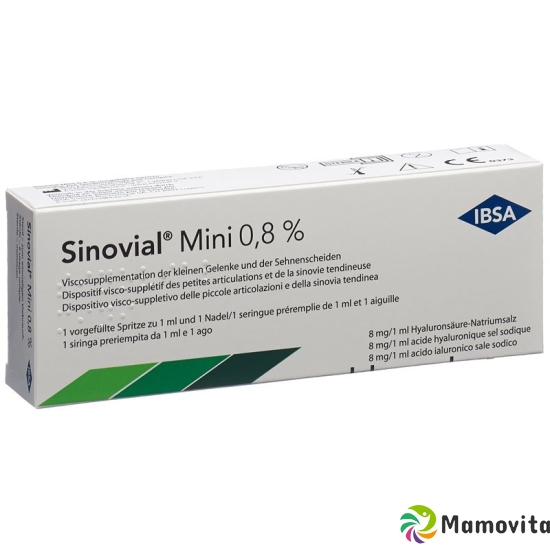 Sinovial Mini Injektionslösung 0.8% Fertigspritze 1ml buy online