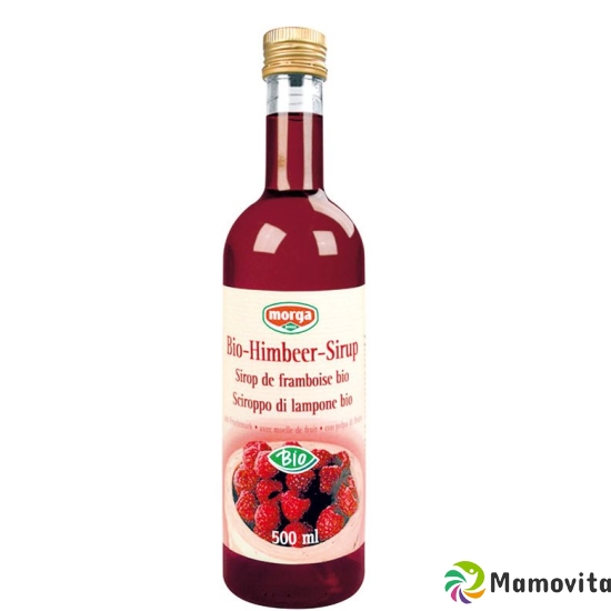 Morga Himbeer Sirup M Fruchtmark Bio Akt 500ml buy online