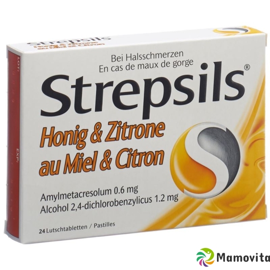 Strepsils Honig & Zitrone 24 Lutschtabletten buy online