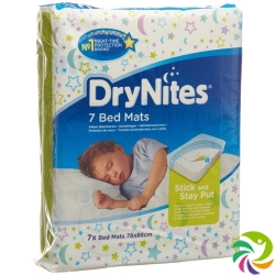 Huggies Drynites Bettunterlagen Bed Mats 7 Stück