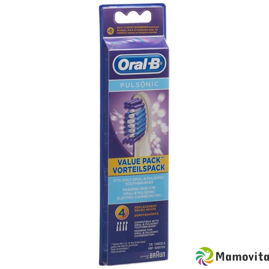 Oral-b Aufsteckbürsten Pulsonic Clean 4 Stück buy online