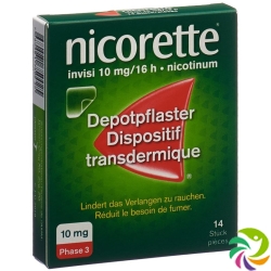 Nicorette Invisi Patch 10 Mg/16h 14 Stück