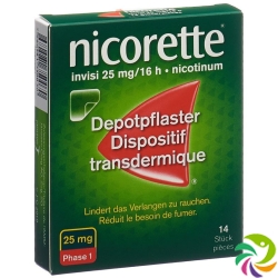 Nicorette Invisi Patch 25 Mg/16h 14 Stück