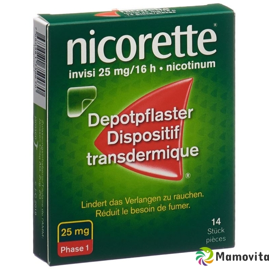 Nicorette Invisi Patch 25 Mg/16h 14 Stück buy online