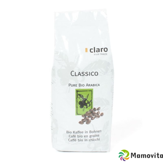 Claro Classico Bohnenkaffee Bio Beutel 500g buy online