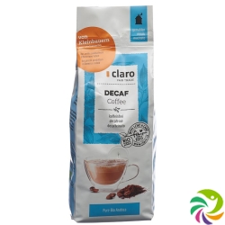 Claro Decaffeinato Kaffee Gemahlen Bio Beutel 250g