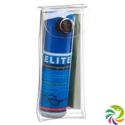 Elite glasses cleaning set spray + microfiber cloth