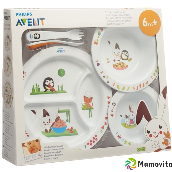 Avent Philips Baby Eating Learning Set Large 6m+ buy online