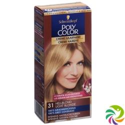 Polycolor Creme Haarfarbe 31 Hellblond 90ml