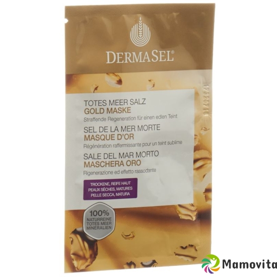 Dermasel Dead Sea Gold Mask 12ml buy online