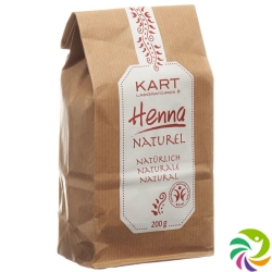 Kart Henna Pulver Natürlich Bdih Sachet 200g