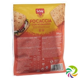 Schär Focaccia mit Rosmarin Glutenfrei 200g