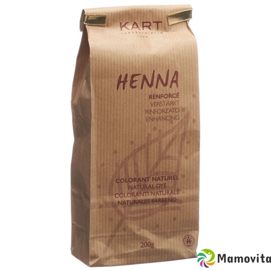 Kart Henna Pulver Verstärkt Sachet 200g buy online