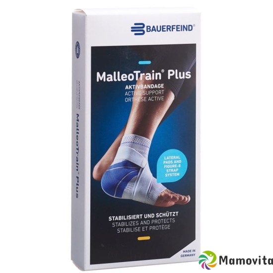 MalleoTrain Plus Aktivbandage Sprunggelenk Grösse 1 Rechts Titan buy online