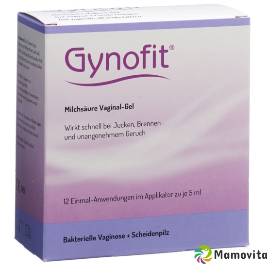 Gynofit Milchsäure Vaginalgel 12x 5ml buy online