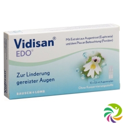 Vidisan Edo Augentropfen 10 Unidosen 0.6ml