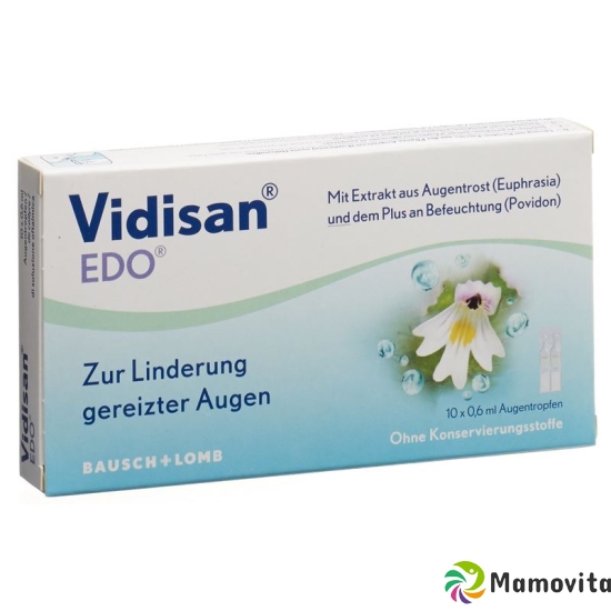 Vidisan Edo Augentropfen 10 Unidosen 0.6ml buy online