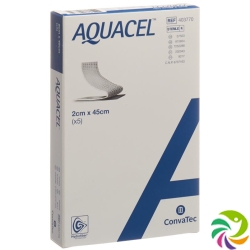 Aquacel Hydrofiber Tamponaden 2x45cm 5 Beutel