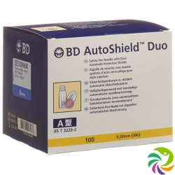 BD Autoshield Tm Duo Sicher-pen-nadel 8mm 100 Stück