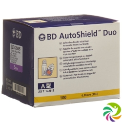 BD Autoshield Tm Duo Sicher-pen-nadel 5mm 100 Stück