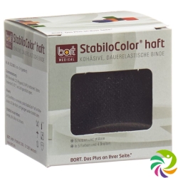 Bort Stabilo Color Bandage 6cmx5m Cohesive Black