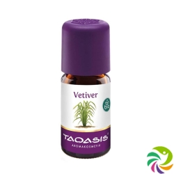 Taoasis Vetiver Bourbon Ätherisches Öl Bio 5ml