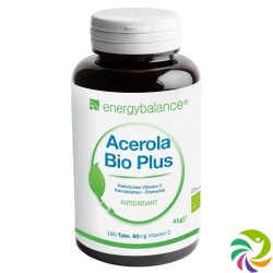 Energybalance Acerola + Kautabletten 80mg 180 Stück