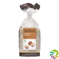 Biofarm Haselnuesse Gemahlen Knospe Beutel 200g