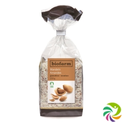 Biofarm Mandeln Gemahlen Knospe Beutel 200g