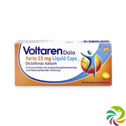 Voltaren Dolo Forte Liquid 25mg 10 Kapseln