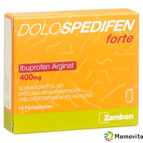 Dolo Spedifen Forte 400mg 10 Tabletten buy online