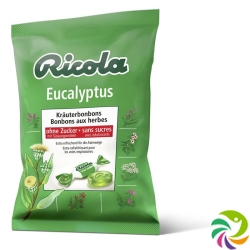 Ricola Eucalyptus Kräuterbonbons ohne Zucker 125g