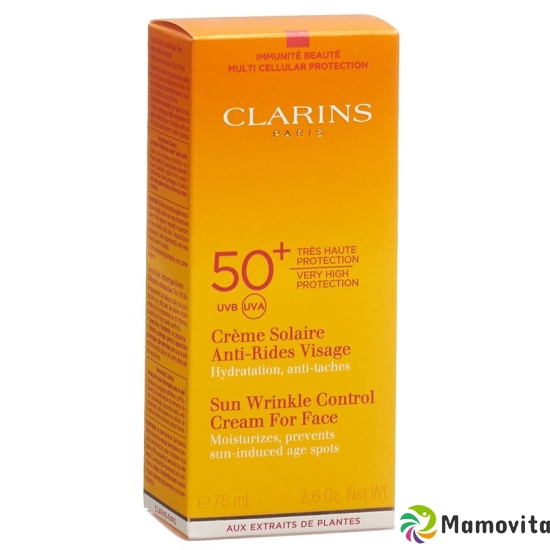 Clarins Solaire Cr A Rides Spec Vis Uvb50+ 75ml buy online