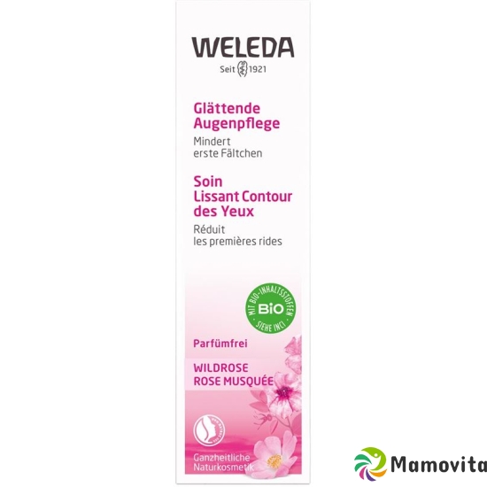 Weleda Wildrose Glättende Augenpflege 10ml buy online