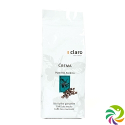 Claro Crema Kaffee Gemahlen Bio Beutel 250g