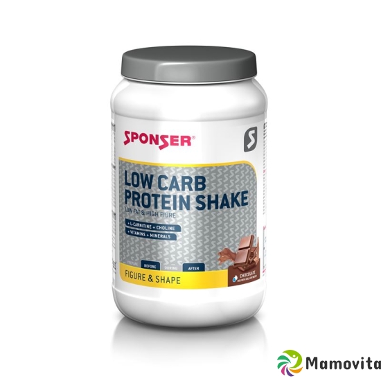 Sponser Low Carb Protein Shake Chocolate Dose 550g buy online