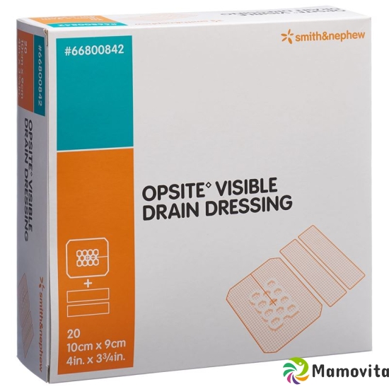 Opsite Visible Drainageverband 9x10cm 20 Stück buy online