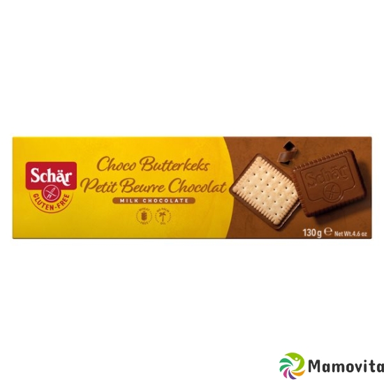 Schär Butterkeks Choco Glutenfrei 130g buy online