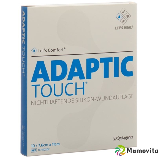 Let’s Comfort Adaptic Touch Silikon-Wundauflage 7.6cmx11cm 10 Stück buy online