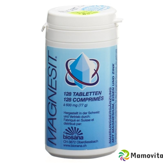 Magnesit Mineralsalz Tabletten Konzentriert Dose 128 Stück buy online