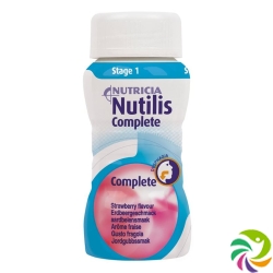 Nutilis Complete Liquid Erdbeer 4x 125ml