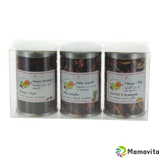 Herboristeria set of 3 tea tins fruit tea buy online