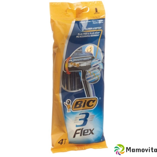 Bic Flex 3 Klingenrasierer 4 Stück buy online