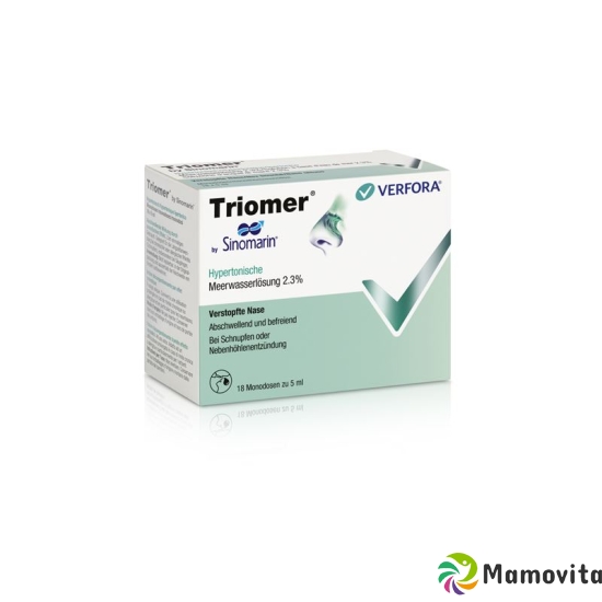 Triomer Lösung Sinomarin Hyperton 18 Monodosis 5ml buy online