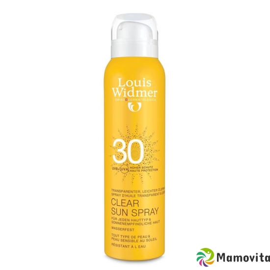 Louis Widmer Clear Sun 30 Unparfümiert Spray 125ml buy online