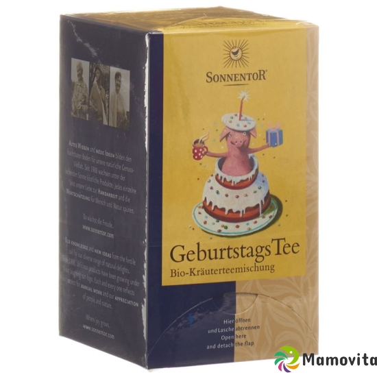 Sonnentor Geburtstagstee Doppelkammer 18x 1.5g buy online